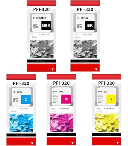 プリンター・複合機 PFI-320MBK Amazon.co.jp: PFI-320 顔料マットブラックインクタンク Canon